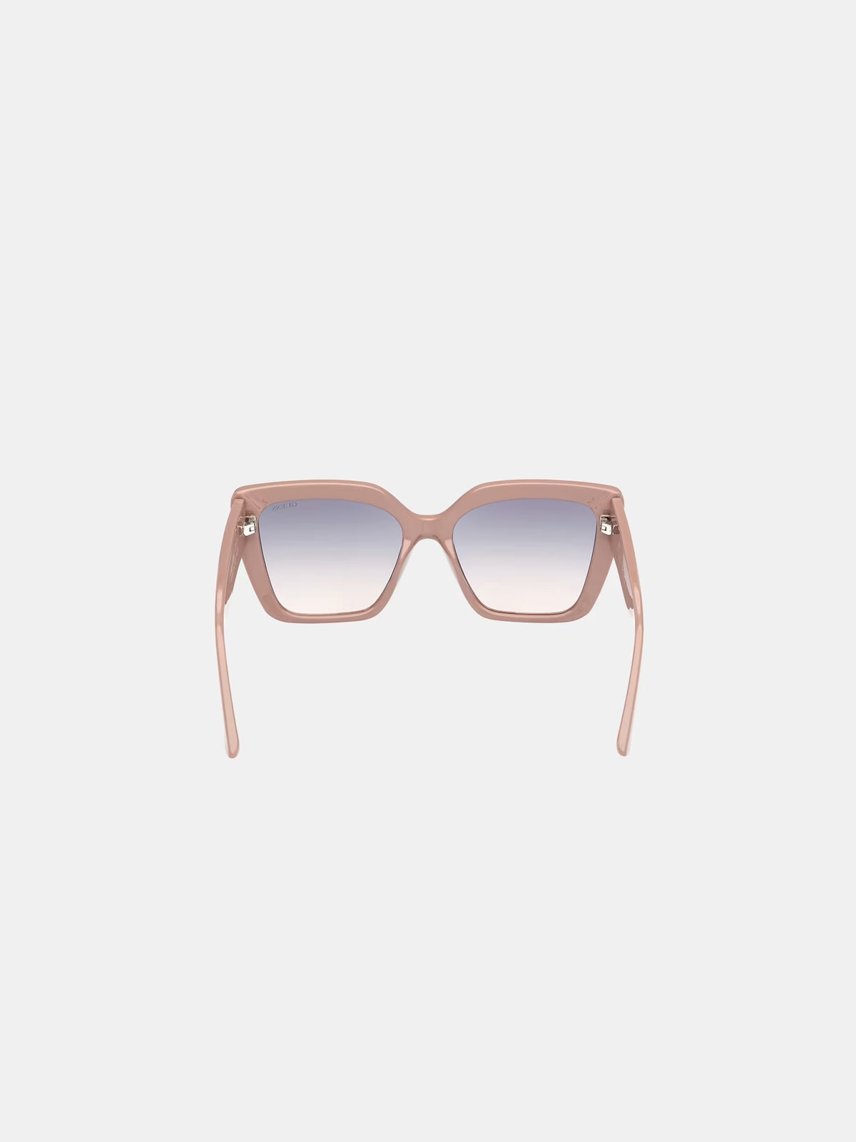 Lunettes de soleil carrées Guess – Rose